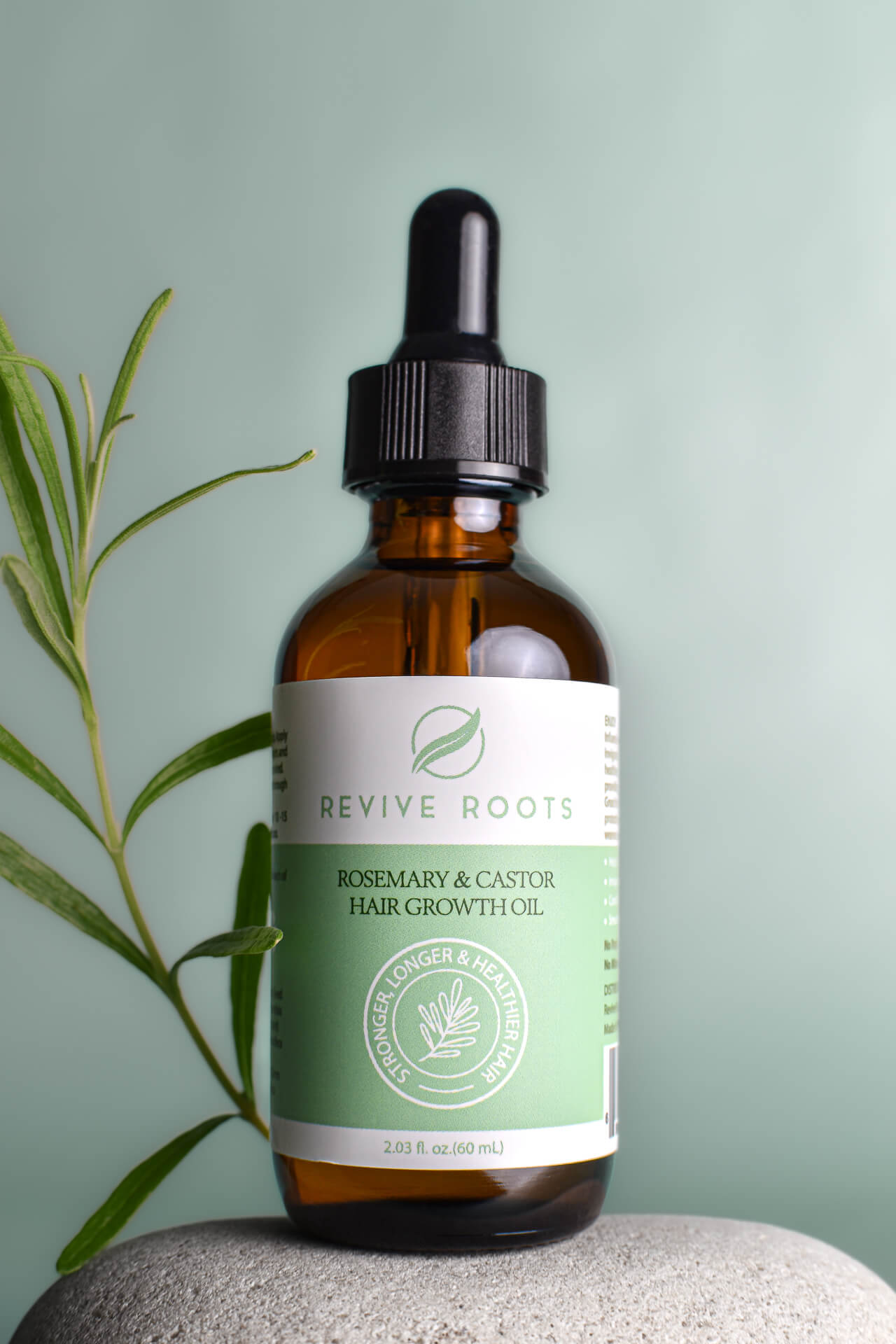 Bundle Rosemary & Castor Hair Growth Oil.