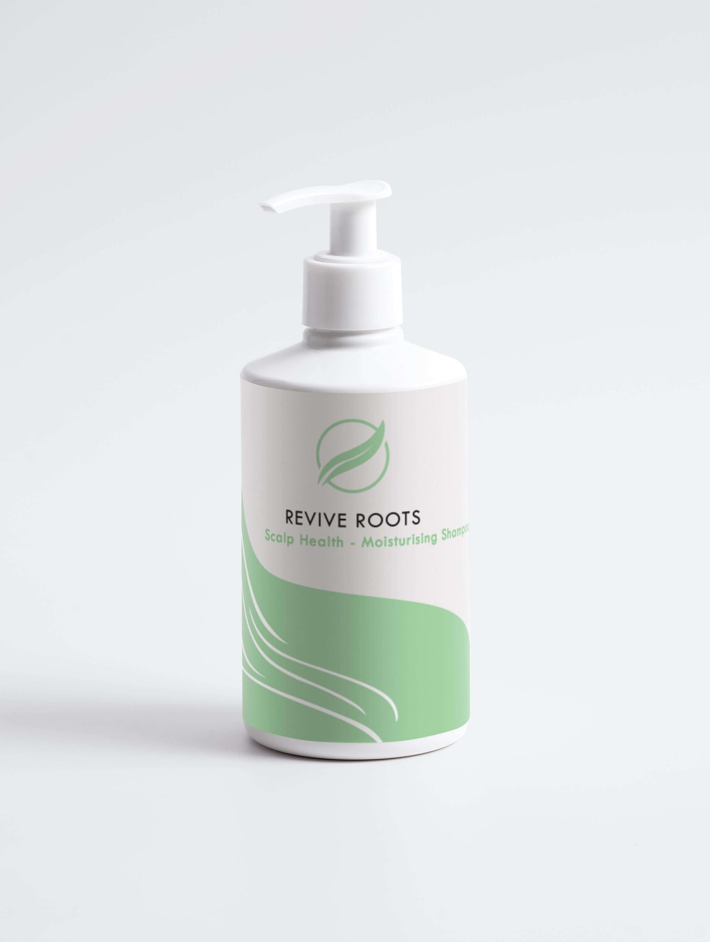 Scalp treatment moisturising shampoo bottle front 